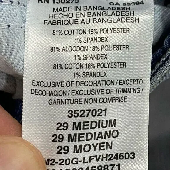 Lee Vintage Modern High Rise Flare Jeans 29x33 NWT Stretch Distressed Denim - Picture 7 of 12